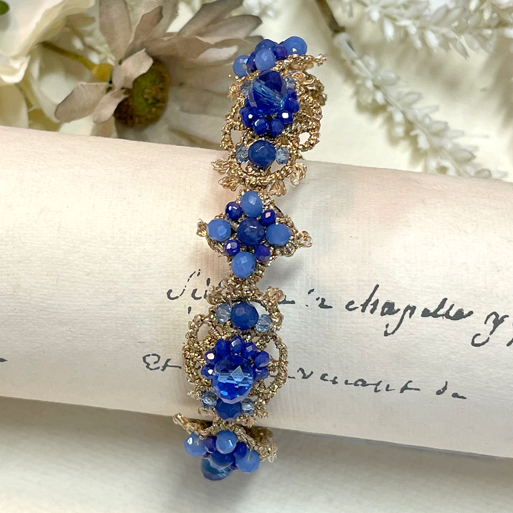 Fiori d'Arancio Blue Verbasco Venere Rigid Bracelet.