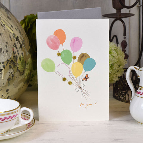 Elena Deshmukh Card, For You Balloons.