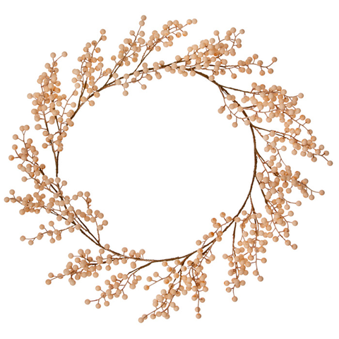Powder Berry Dot In the Air Decoration Wreath.