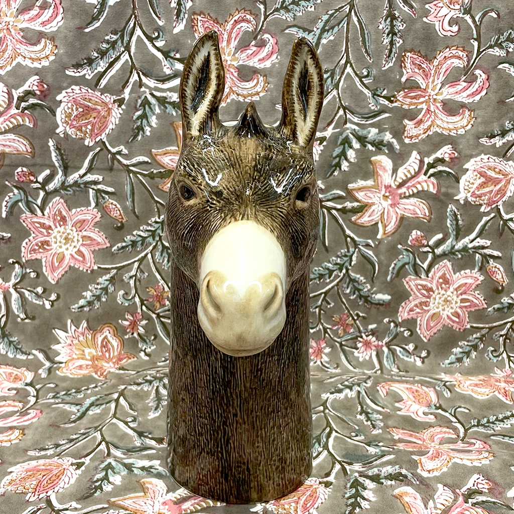 Donkey Flower Vase by Quail.