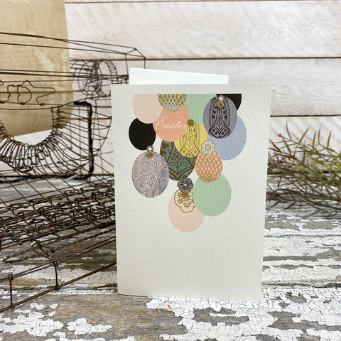 Elena Deshmukh Card, Pastel Eggs.