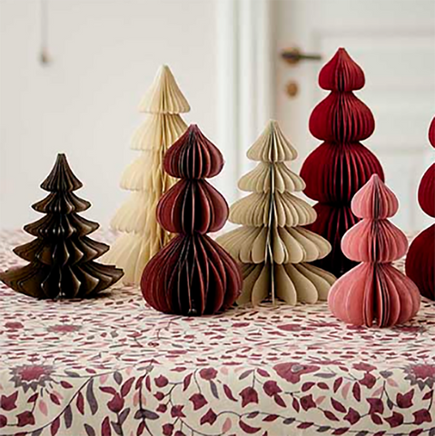 Honeycomb 'Tree Evergreen Old Rose' 15cm by Bungalow of Denmark