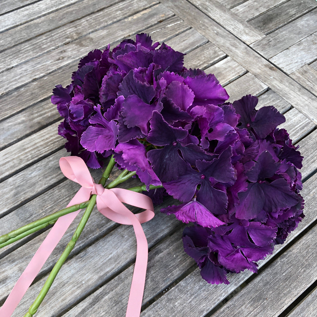 Faux Hydrangea Stems SilkKa Luxury Faux Flowers Curated Living