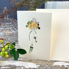 Greeting Card 'Key to Your Home' by Artist Elena Deshmukh