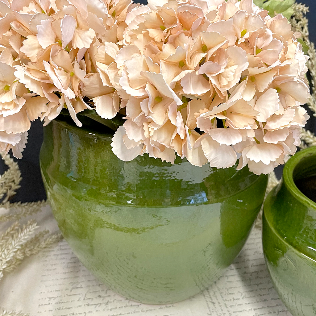 Vita Fern Green Flower Pot by Bungalow DK. Large.