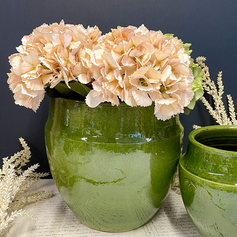 Vita Fern Green Flower Pot by Bungalow DK. Large.