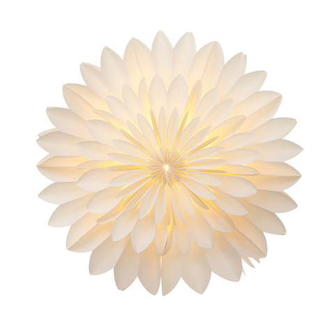 Orion White Paper Star Decoration.