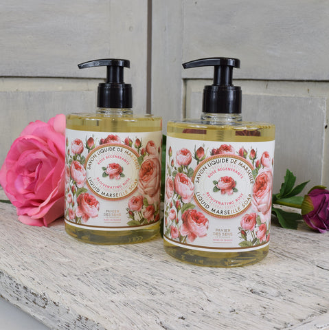 Panier Des Sens Rejuvenating Rose Liquid Soap