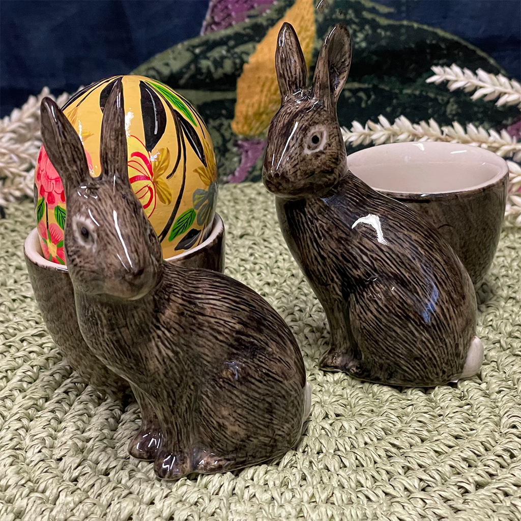 Wild Rabbit Egg Cups by Quail.