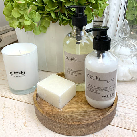Meraki Silky Mist Hand Lotion.