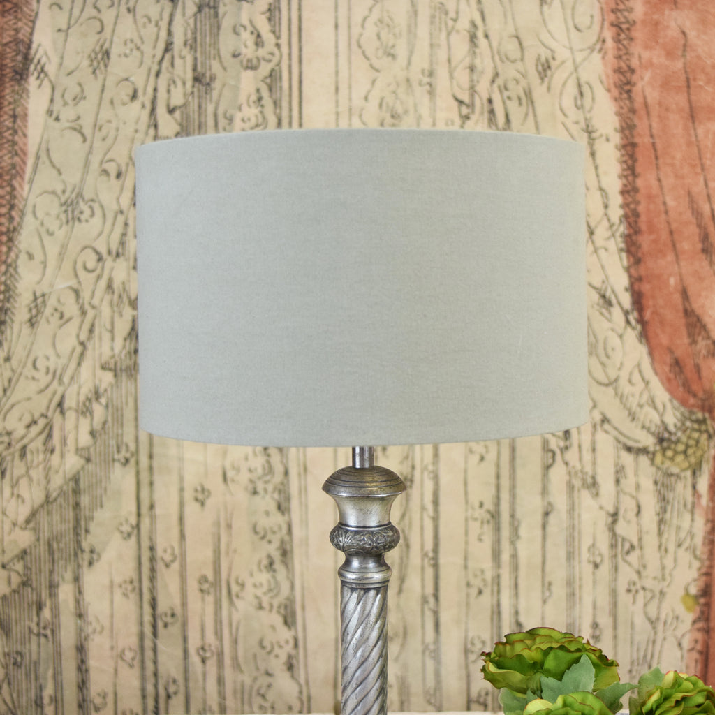 Silver Candlestick Table Lamp. Curated Living