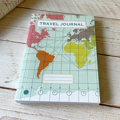 Travel Journal. Map.