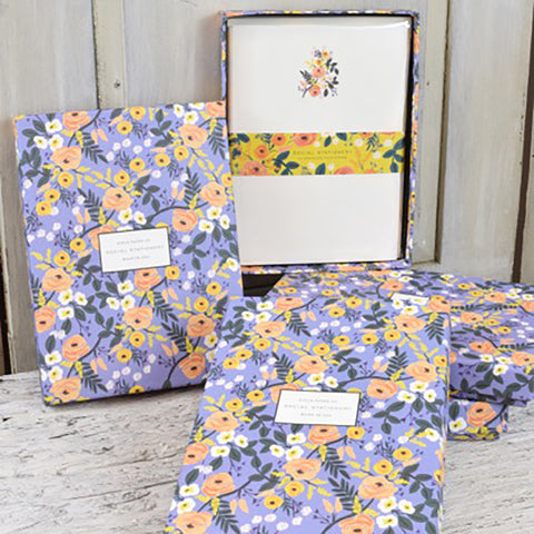 Set of floral cards 