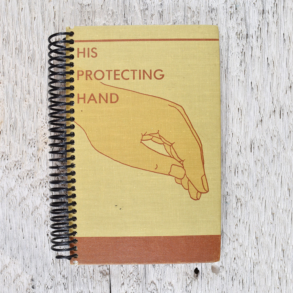 Vintage His Protecting Hand notebook
