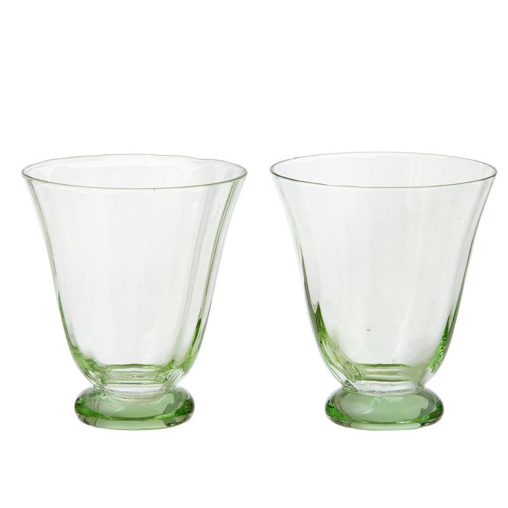 Water Trellis Glass Ivy, set of 2