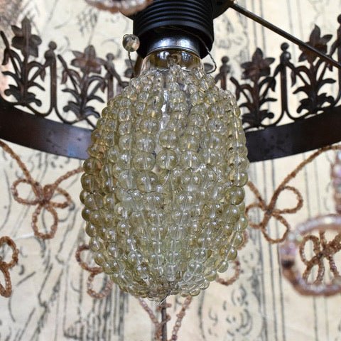 Beaded Light Bulb Cover. - Curated Living