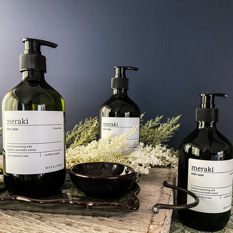 Body Wash 'Linen Dew' by Meraki of Denmark - Curated Living
