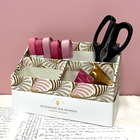 Desk Organiser 'Fanny Cashmere' by Bungalow of Denmark - Curated Living