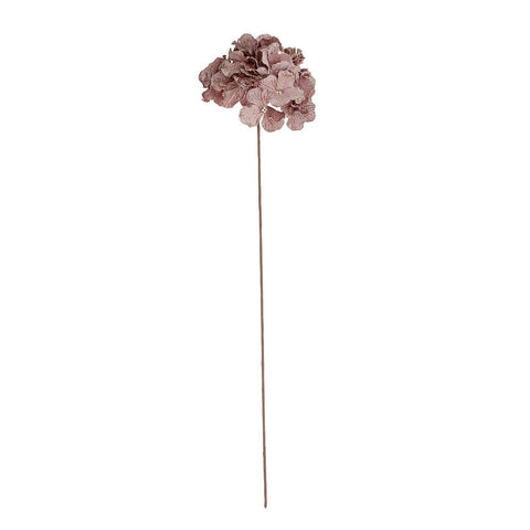 Faux 'Hydrangea - Mauve' Flower Stem by Bungalow of Denmark - Curated Living