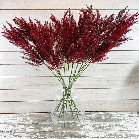 Faux 'Salsa Feather' Flower Stem by Bungalow of Denmark - Curated Living