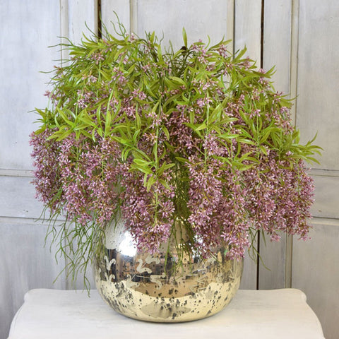 Faux 'Trailing Lilac and Trailing Horsetail' Flower Stem by Abigail Ahern - Curated Living