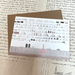 Greeting Card 'Butler's Kitchen Pantry' by Laura Stoddart - Curated Living