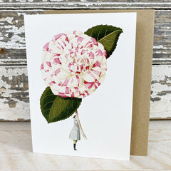 Greeting Card 'Camelia' by Laura Stoddart - Curated Living