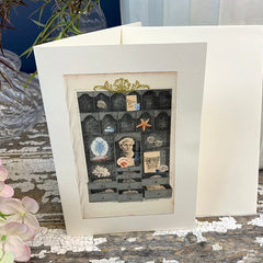 Greeting Card 'Curiosity Cabinet' by Artist Elena Deshmukh - Curated Living