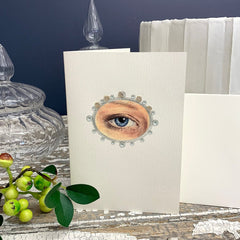 Greeting Card 'Eye Minature' by Artist Elena Deshmukh - Curated Living