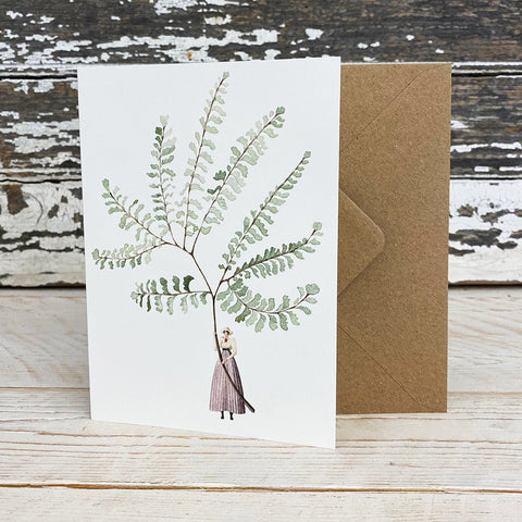 Greeting Card 'Fabulous Ferns - Fern 2' by Laura Stoddart - Curated Living