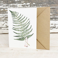 Greeting Card 'Fabulous Ferns - Fern 3' by Laura Stoddart - Curated Living