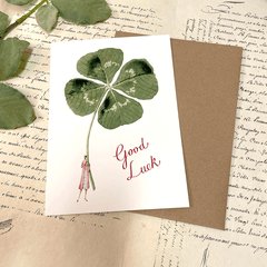 Greeting Card 'Good Luck Lady' by Laura Stoddart - Curated Living