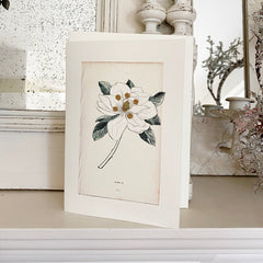 Greeting Card 'Magnolia' by Elena Deshmukh - Curated Living