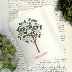 Greeting Card 'Marriage Tree' by Artist Elena Deshmukh - Curated Living