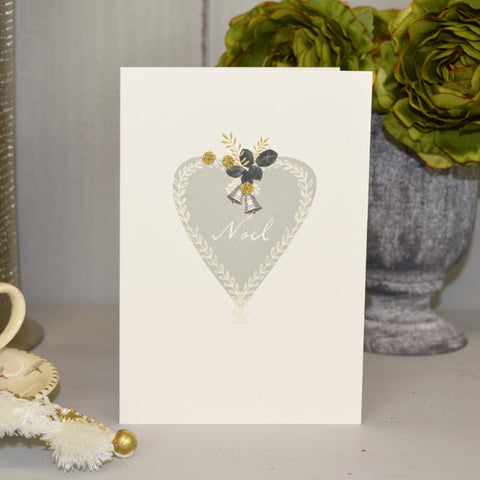 Greeting Card 'Noel Heart' by Artist Elena Deshmukh - Curated Living