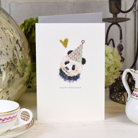 Greeting Card 'Panda' by Artist Elena Deshmukh - Curated Living