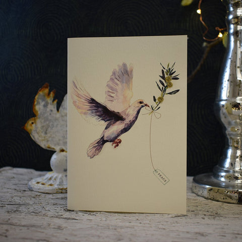 Greeting Card 'Peace' by Elena Deshmukh - Curated Living