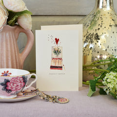 Greeting Card 'Perfect Match' by Artist Elena Deshmukh - Curated Living
