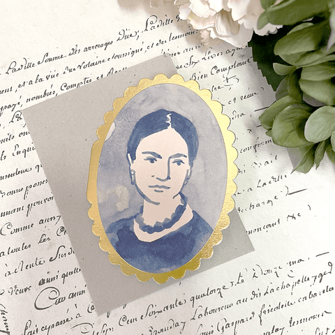 Greeting Card 'Portrait Miniature' Mini by Wanderlust - Curated Living