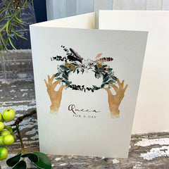 Greeting Card 'Queen For A Day' by Artist Elena Deshmukh - Curated Living