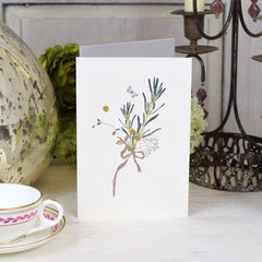 Greeting Card 'Rosemary' by Artist Elena Deshmukh - Curated Living