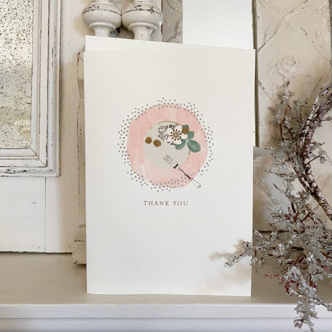 Greeting Card 'Thank You' by Artist Elena Deshmukh - Curated Living