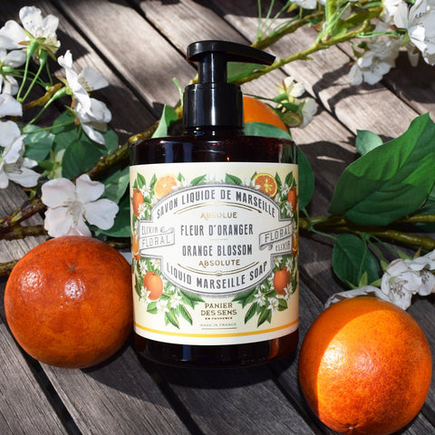Liquid Marseille Soap 'Orange Blossom' by Panier des Sens of Provence - Curated Living
