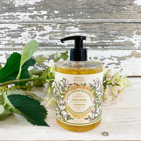 Liquid Marseille Soap 'Verbena' by Panier des Sens of Provence - Curated Living