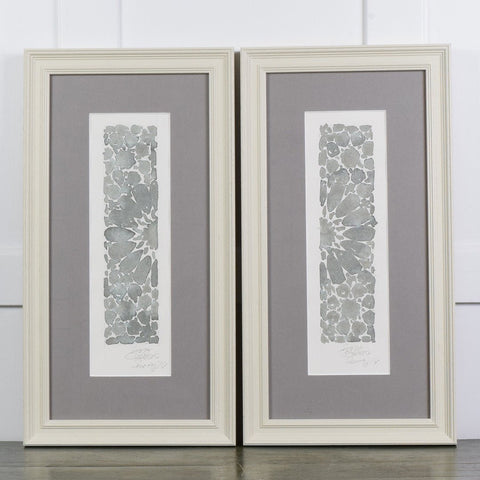 Moroccan tile watercolour paintings - Curated Living