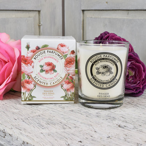 Scented Candle 'Rose' by Panier des Sens of Provence - Curated Living