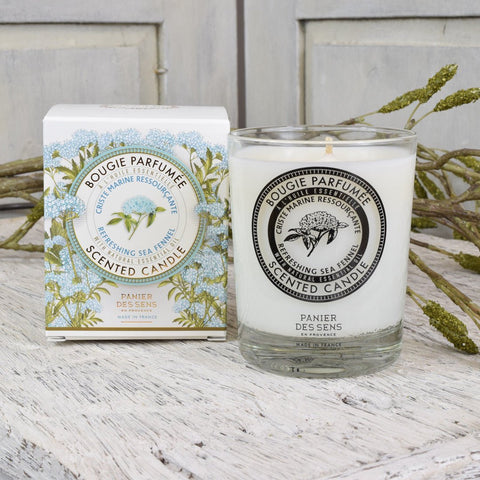 Scented Candle 'Sea Samphire' by Panier des Sens of Provence - Curated Living