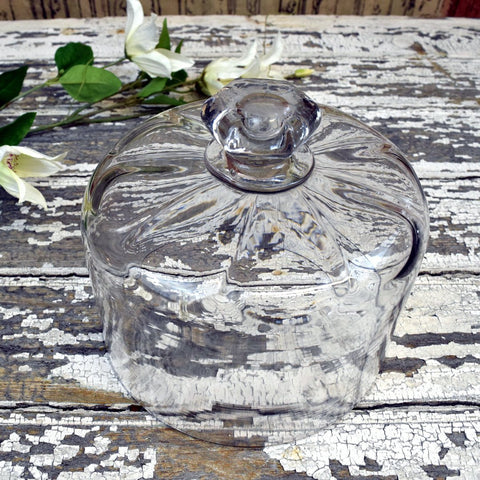 Vintage Glass Cake / Cheese Dome - Curated Living
