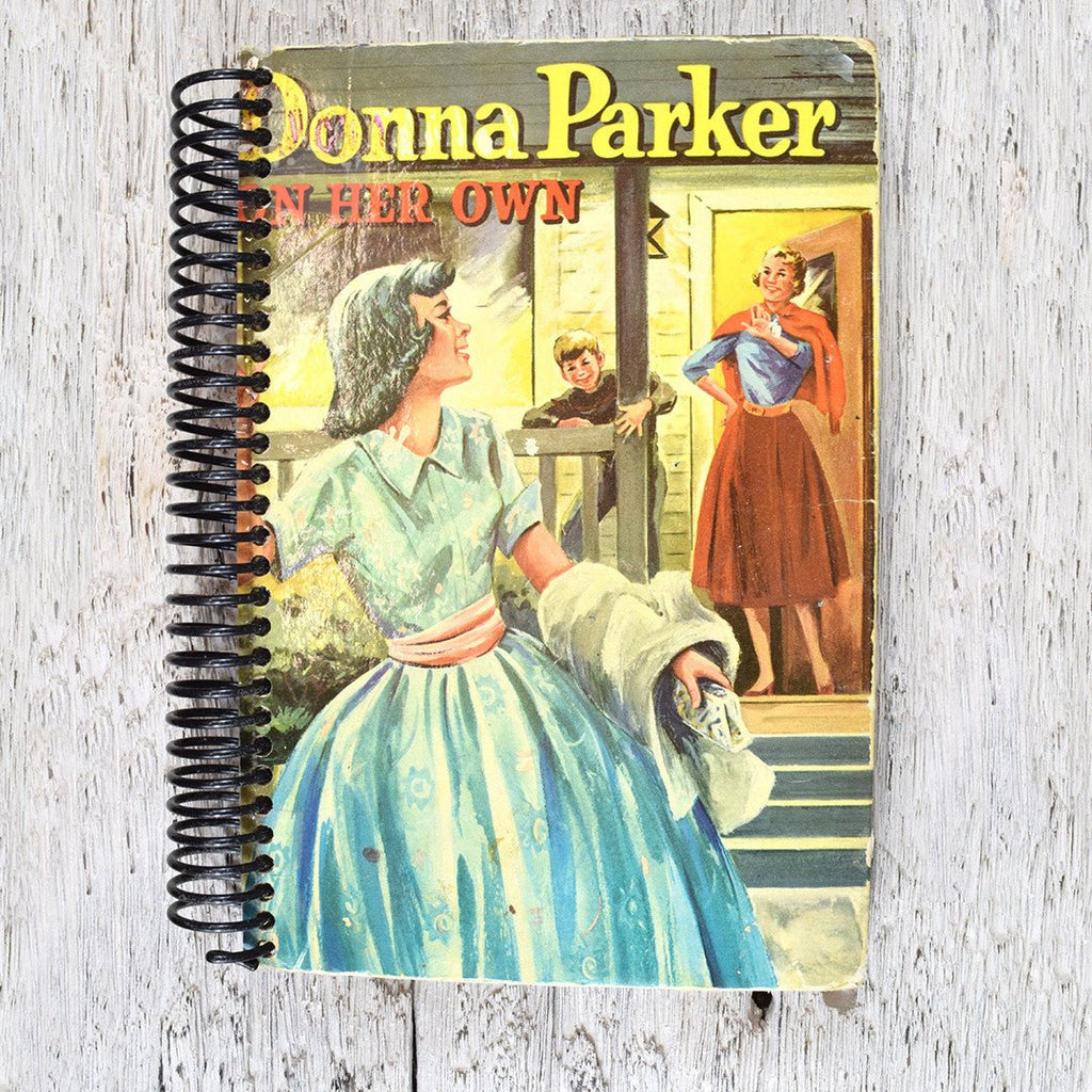 Vintage Notebook. Donna Parker On Her Own. - Curated Living