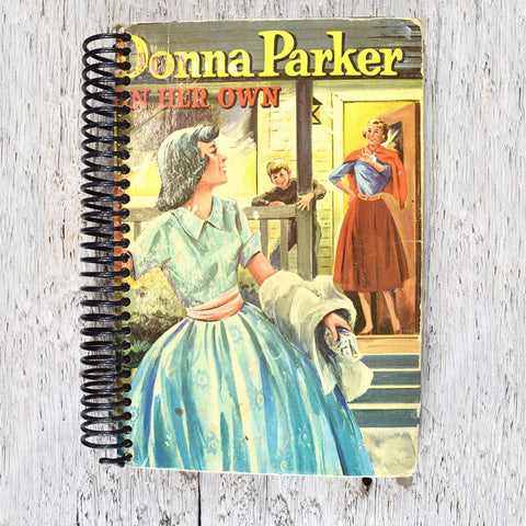 Vintage Notebook. Donna Parker On Her Own. - Curated Living